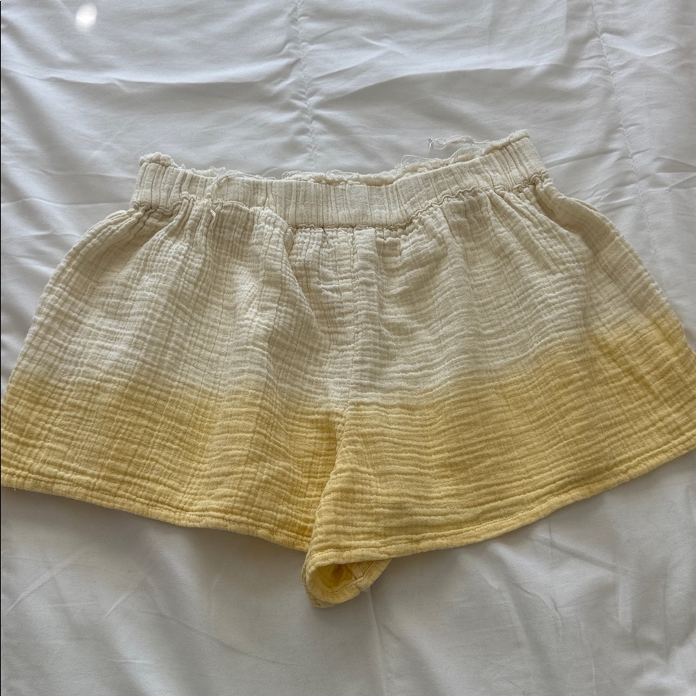 Anaak Aria Ombre Dip Dye Gauze Shorts Size S - Picture 8 of 9